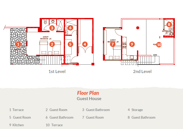 Guest House Floor plan