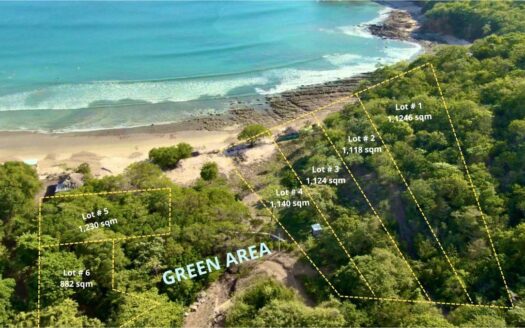 Beachfront Lots in Remanso Beach, San Juan del Sur, Rivas - Image 1