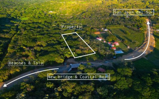 Multi usage large lot next to the new Coastal road, San Juan del Sur, Rivas - Image 1